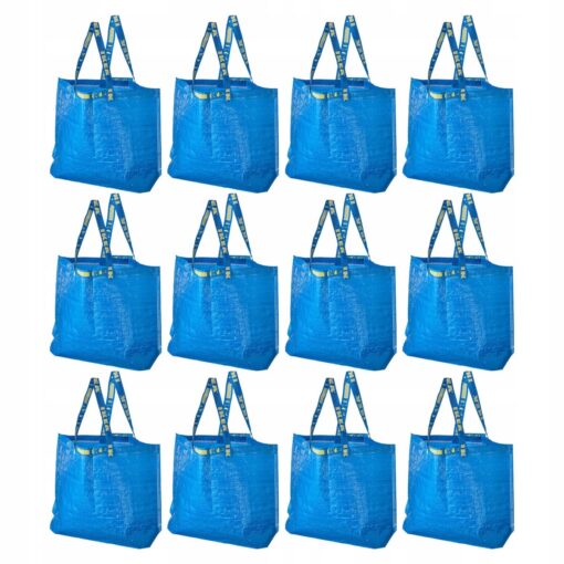 IKEA FRAKTA TORBA 36L NA ZAKUPY MOCNA 12 SZT.