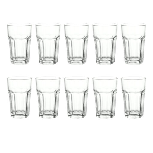 IKEA POKAL ZESTAW SZKLANEK 10 SZTUK SZKŁO 350 ML