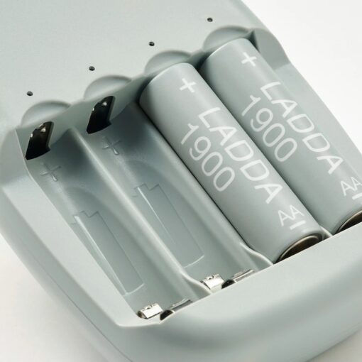 IKEA LADDA AKUMULATORKI 1900 mAh HR06 AA 4 SZT - obrazek 4