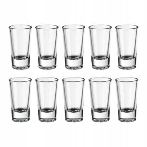 IKEA FIGURERA KIELISZEK DO WÓDKI 25ML ZESTAW 10SZT