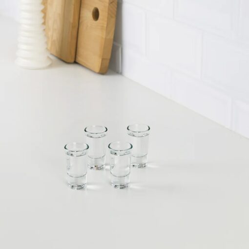 IKEA FIGURERA SZKLANY KIELISZEK DO WÓDKI 25 ML - obrazek 2