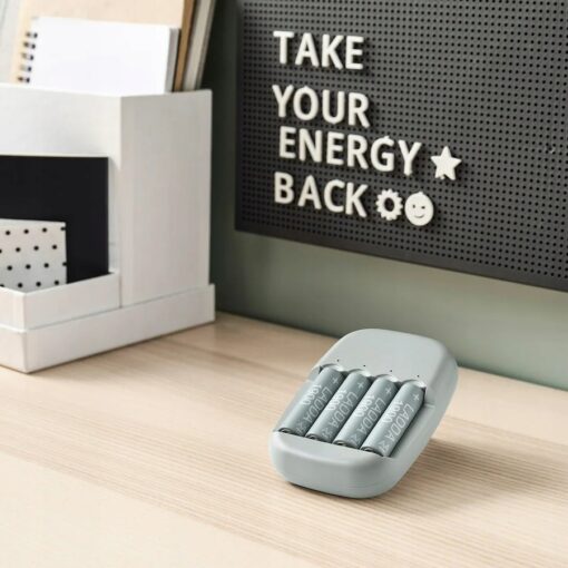 IKEA LADDA AKUMULATORKI 1900 mAh HR06 AA 4 SZT - obrazek 2