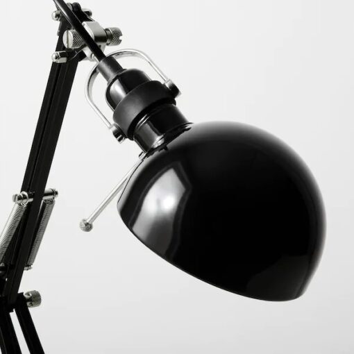 IKEA FORSA LAMPKA BIURKOWA LAMPA CZARNA - obrazek 4