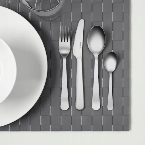 IKEA DRAGON KOMPLET SZTUĆCÓW STAL NIERDZEWNA 24szt - obrazek 5