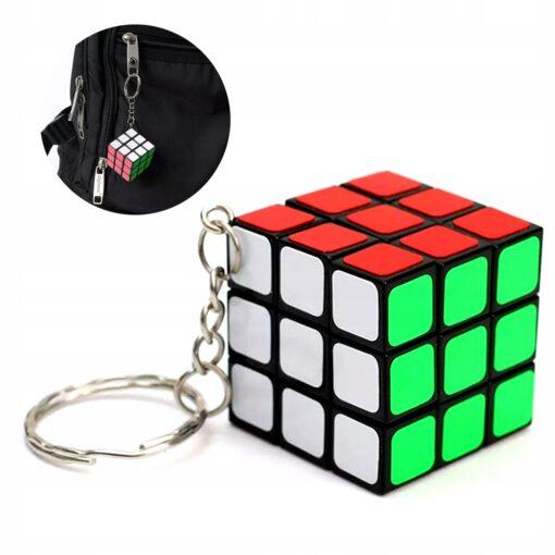 KOSTKA LOGICZNA 3x3 UKŁADANKA BRELOK 3x3x3 - obrazek 2