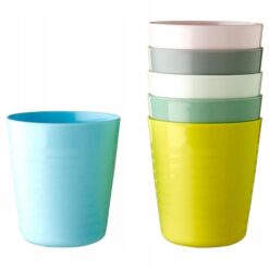 IKEA KALAS KUBECZKI KOLOROWE DLA DZIECI 6 SZTUK