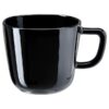 IKEA BACKIG SZKLANKA KUBEK CZARNY SZKLANY 370 ML