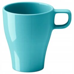IKEA FARGRIK - KUBEK TURKUSOWY 250 ML