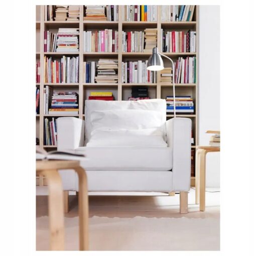 IKEA LERSTA LAMPA PODŁOGOWA STOJĄCA SREBRNA 131 CM - obrazek 7