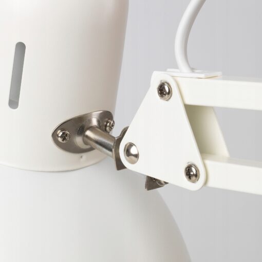 IKEA TERTIAL LAMPKA BIURKOWA BIAŁA LAMPA 60 CM - obrazek 3