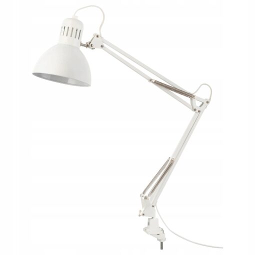 IKEA TERTIAL LAMPKA BIURKOWA BIAŁA LAMPA 60 CM