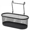 IKEA HULTARP POJEMNIK NA RELING CZARNY 31x16 CM