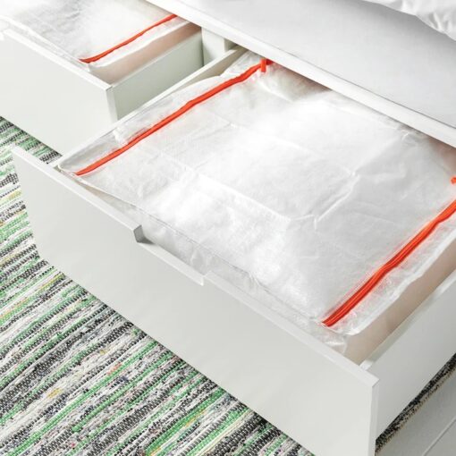 IKEA PRAKLA POJEMNIK NA UBRANIA POŚCIEL 55x49x19cm - obrazek 2