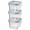 IKEA 365 POJEMNIK NA ŻYWNOŚĆ Z POKRYWKĄ 180ML 3SZT