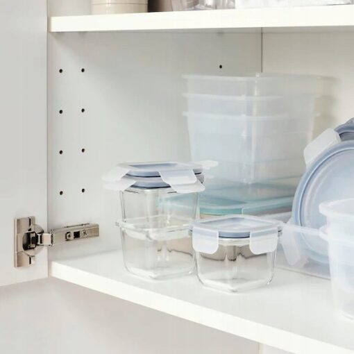 IKEA 365 POJEMNIK NA ŻYWNOŚĆ Z POKRYWKĄ 180ML 3SZT - obrazek 3