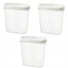 IKEA 365+ POJEMNIKI NA SUCHĄ ŻYWNOŚĆ 1,3L 3 SZTUKI