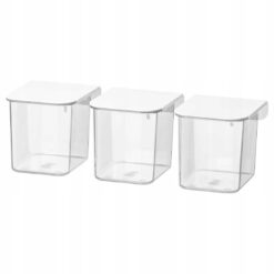 IKEA SKADIS POJEMNIK DO TABLICY PERFOROWANEJ 3 SZT