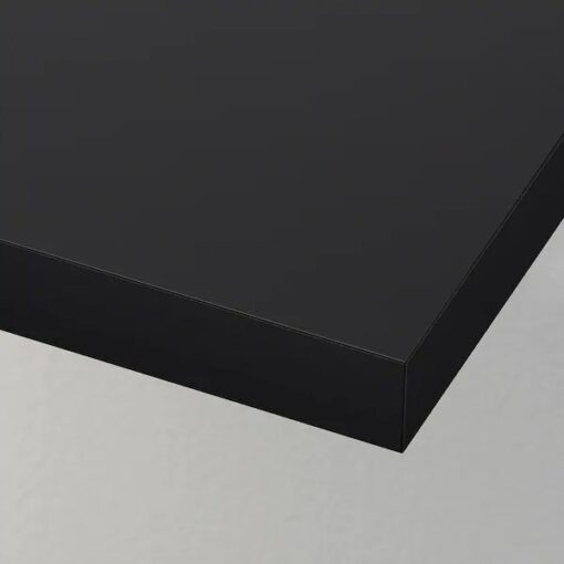 IKEA LACK PÓŁKA ŚCIENNA NA ŚCIANĘ CZARNA 30x26 CM - obrazek 3
