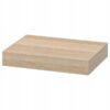 IKEA LACK PÓŁKA ŚCIENNA NA ŚCIANĘ DĄB 30x26 CM