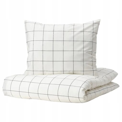 IKEA VITKLOVER POSZWA NA KOŁDRĘ PODUSZKĘ 150x200/50x60
