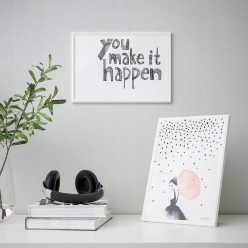 IKEA YLLEVAD RAMKA NA ZDJĘCIA BIAŁA 13X18 CM - obrazek 2