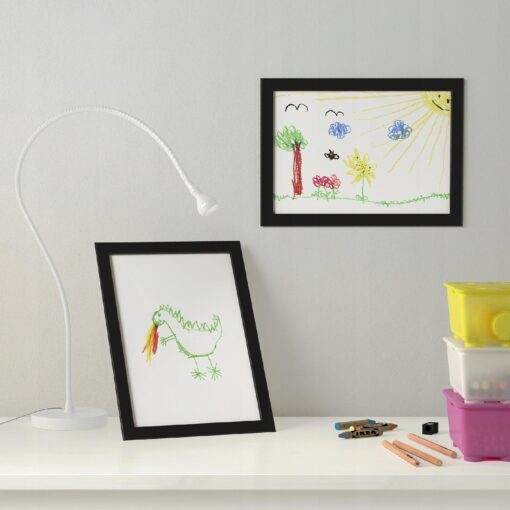 IKEA FISKBO RAMKA NA ZDJĘCIA CZARNA 21x30 cm 3 szt - obrazek 2