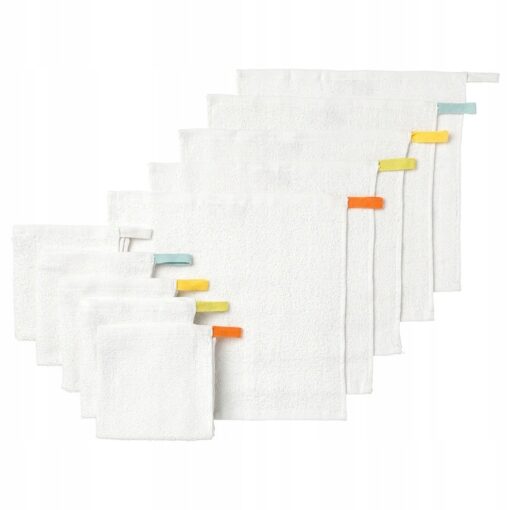 IKEA KRAMA RĘCZNIK DLA NIEMOWLAKA 30x30CM 10 SZTUK