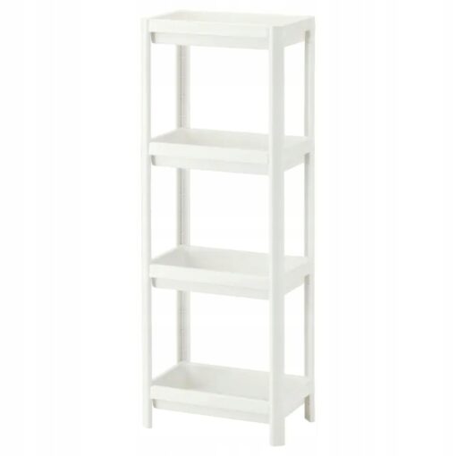 IKEA VESKEN REGAŁ ŁAZIENKOWY BIAŁY SZAFKA 100 CM