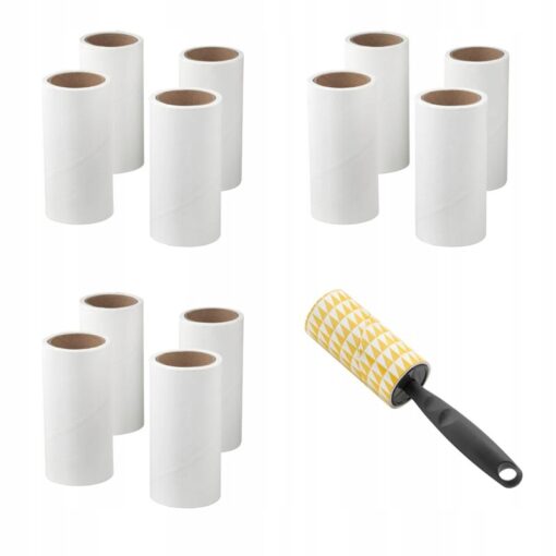 IKEA BASTIS 12 ROLEK + WAŁEK DO CZYSZCZENIA UBRAŃ