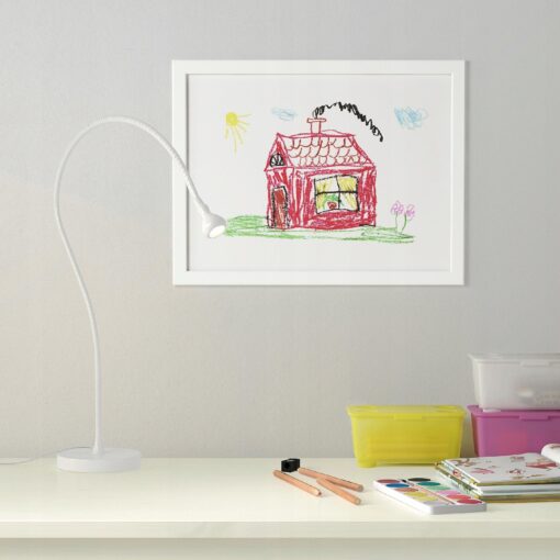 IKEA FISKBO RAMKA NA ZDJĘCIA RAMA BIAŁA 30x40CM A3 - obrazek 2