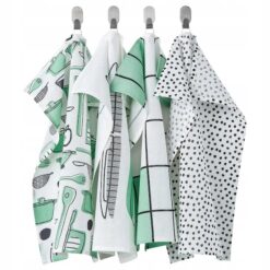 IKEA RINNIG ŚCIERKI DO NACZYŃ 4szt RĘCZNIK 45x60cm