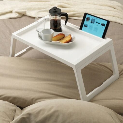 IKEA KLIPSK STOLIK ŚNIADANIOWY TACA DO ŁÓŻKA 36x56 - obrazek 6