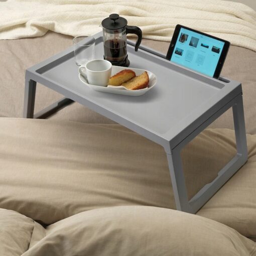 IKEA KLIPSK STOLIK ŚNIADANIOWY TACA DO ŁÓŻKA 36x56 - obrazek 2