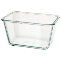 IKEA 365+ SZKLANY POJEMNIK NA ŻYWNOŚĆ SZKŁO 1.8 L