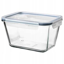 IKEA 365 POJEMNIK NA ŻYWNOŚĆ Z POKRYWKĄ SZKŁO 1.8L