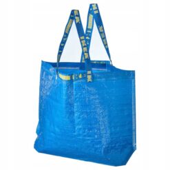 IKEA FRAKTA TORBA NIEBIESKA NA ZAKUPY MOCNA 36 L