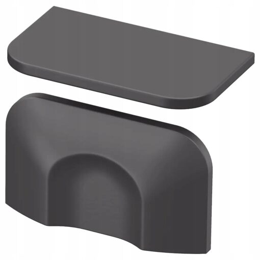 IKEA BERGHALLA UCHWYT MEBLOWY SZARY 56 MM 2 SZT.