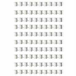 IKEA VARIERA ZAŚLEPKI MEBLOWE BIAŁE 100 SZT.