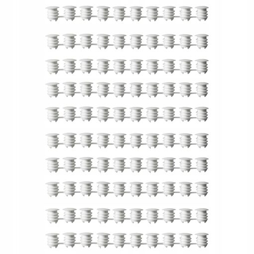 IKEA VARIERA ZAŚLEPKI MEBLOWE BIAŁE 100 SZT.