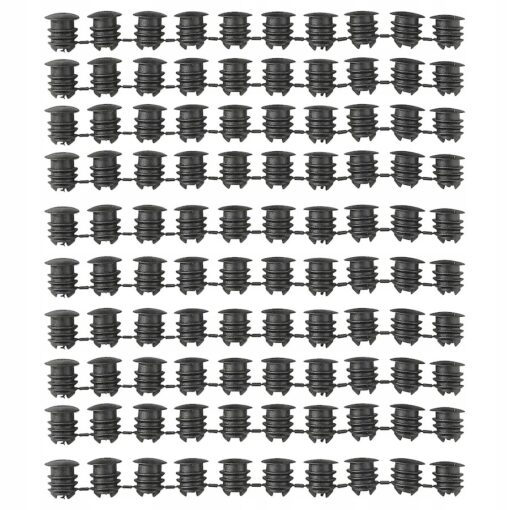 IKEA VARIERA ZAŚLEPKI MEBLOWE CZARNE 300 SZT. - obrazek 3