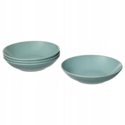 IKEA FARGKLAR TALERZ GŁĘBOKI ZESTAW 4 SZT. 23 CM