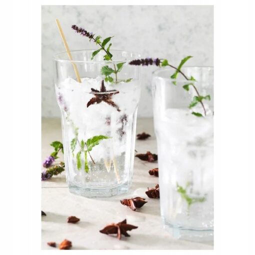 IKEA POKAL ZESTAW SZKLANEK 10 SZTUK SZKŁO 350 ML - obrazek 4