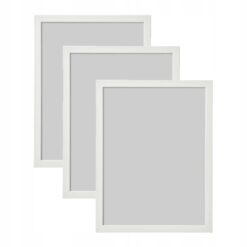 IKEA FISKBO RAMKA NA ZDJĘCIA A3 BIAŁA 30x40CM 3SZT