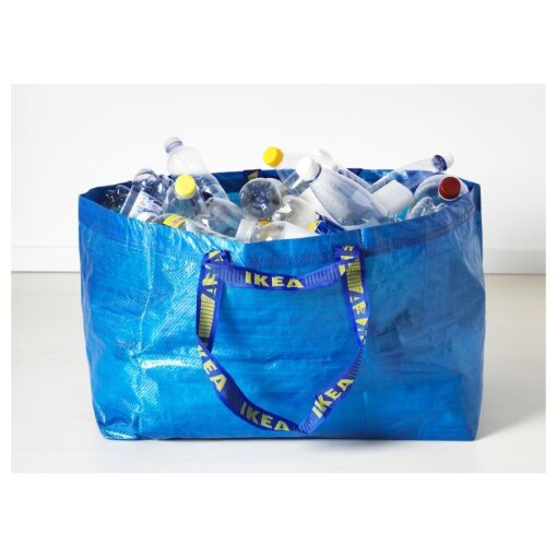 IKEA FRAKTA TORBA NA ZAKUPY PRANIE BASEN 71L - 10 SZT. - obrazek 5