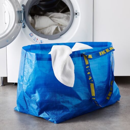 IKEA FRAKTA TORBA NA ZAKUPY PRANIE BASEN 71L - 10 SZT. - obrazek 2