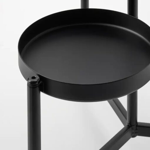 IKEA OLIVBLAD STOJAK NA DONICZKĘ CZARNY 58 cm - obrazek 2