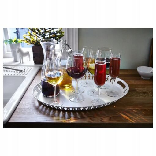 IKEA HEDERLIG KIELISZEK DO WINA CZERWONEGO 590 ml - obrazek 3