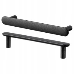 IKEA NYDALA UCHWYT MEBLOWY CZARNY 154 MM 2 SZT.