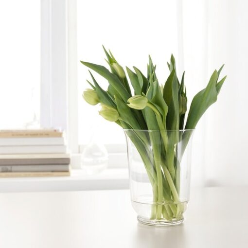 IKEA POMP WAZON / LATARENKA SZKLANA 18 cm - obrazek 3