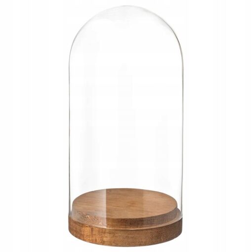 IKEA HARLIGA KOPUŁA SZKLANA Z BAZĄ 20 cm